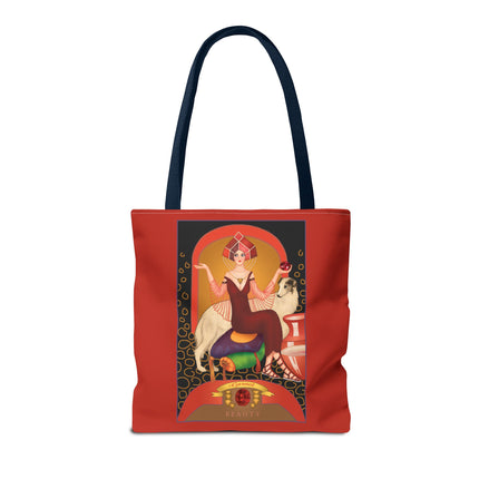 Astrology Gem Series: January & Garnet Tote Bag