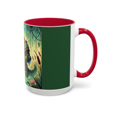 Swamp Tyrant Colorful Mugs (11oz, 15oz)