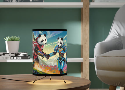Cyber Punk Robots Tripod Lamp