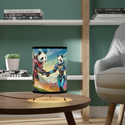Cyber Punk Robots Tripod Lamp
