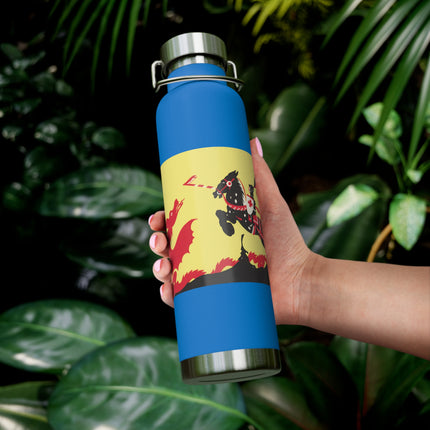 George and the Dragon Copper Vacuum Insulated Bottle, 22 oz