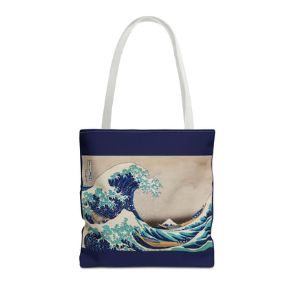 The Great Wave off Kanagawa by Katsushika Hokusai Tote Bag (AOP)
