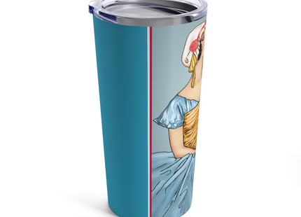 The Enchanting Painter: A Fairy's Artistic Touch Tumbler 20oz