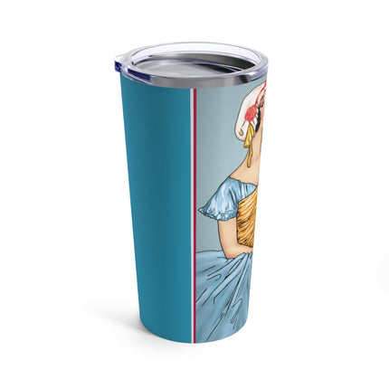 The Enchanting Painter: A Fairy's Artistic Touch Tumbler 20oz