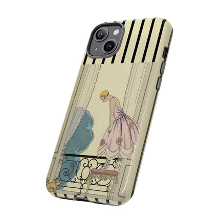 Falbalas et fanfreluches, La Souris by George Barbier Phone Cases