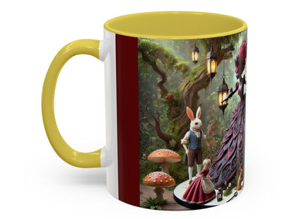 Malice in Wonderland – Gothic Halloween Colorful Mugs (11oz, 15oz)