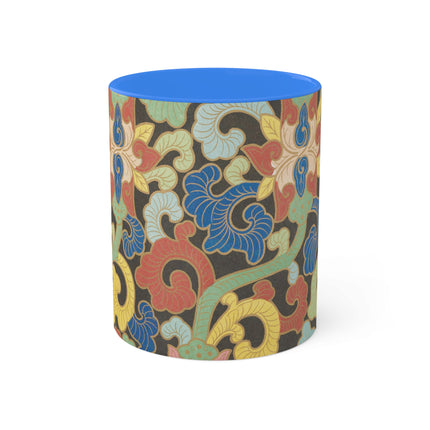 Examples of Chinese Ornament, Pl.12 by Owen Jones Colorful Mugs, 11oz