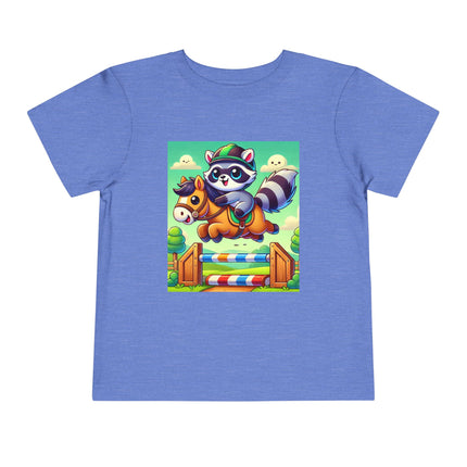 Raccoon Rider Toddler Short Sleeve Tee
