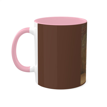 A Buddhist Lama at a Feast at Pemionchi Monastery by Vasily Vereshchagin Colorful Mugs, 11oz