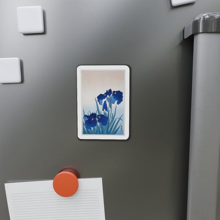 Irises by Ohara Koson Die-Cut Magnets (5 Sizes)