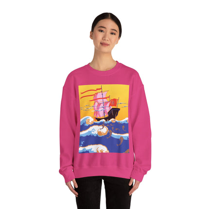Golden Seas and Whimsical Dreams Heavy Blend™ Crewneck Sweatshirt
