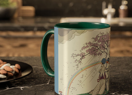 L’Arc-en-Ciel by George Barbier Colorful Mugs (11oz, 15oz)