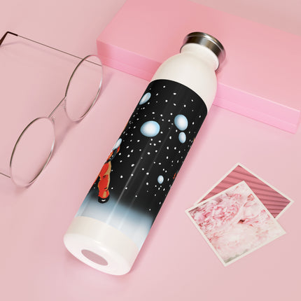 A Festive Snowball Slim Water Bottle