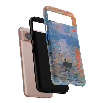 Sunrise by Claude Monet Phone Cases