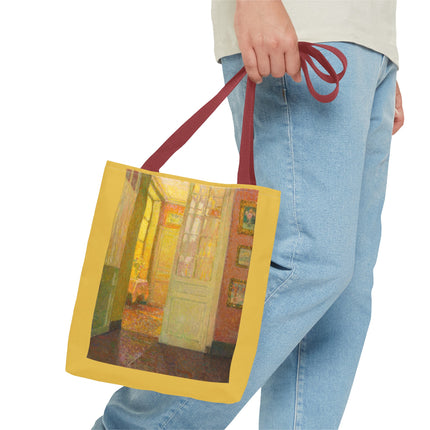 Interior, Window Light by Henri Le Sidaner Tote Bag (AOP)