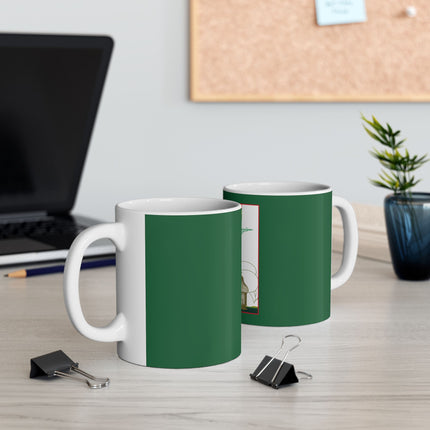 A Captivating Moment of Elegance and Style by Umberto Brunelleschi Ceramic Mug 11oz