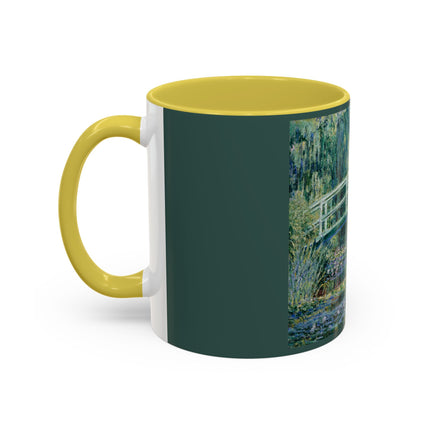 Water Lilies and Japanese Bridge by Claude Monet Colorful Mugs (11oz, 15oz)