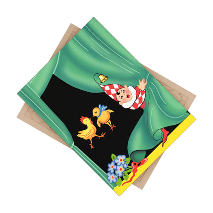 Easter Elf's Whimsy Ceramic Tile