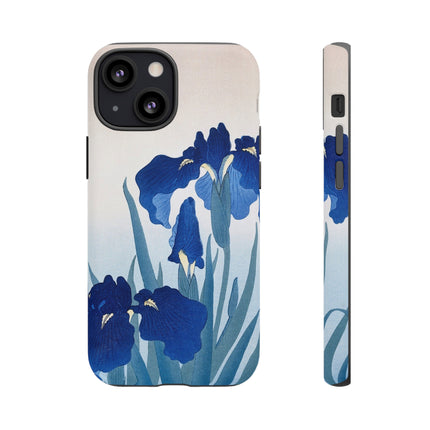 Iris Flowers by Ohara Koson Phone Cases