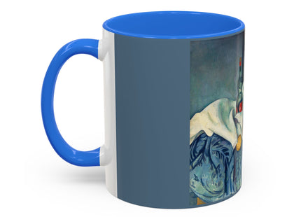 The Peppermint Bottle by Paul Cézanne Colorful Mugs (11oz, 15oz)