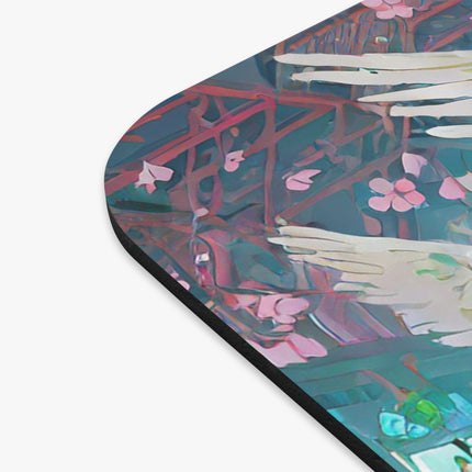 Samurai Robot Angels Mouse Pad, Rectangle