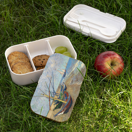 Mediterranean Boats At Saintes-Maries Bento Lunch Box