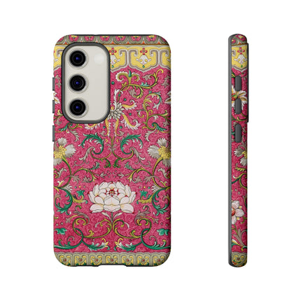 Pink Floral Pattern by Owen Jones Phone Cases