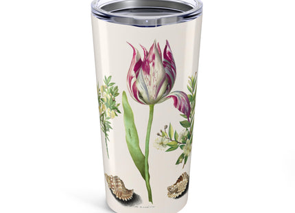 Tulip, Branches of Myrtle and Shells Tumbler 20oz