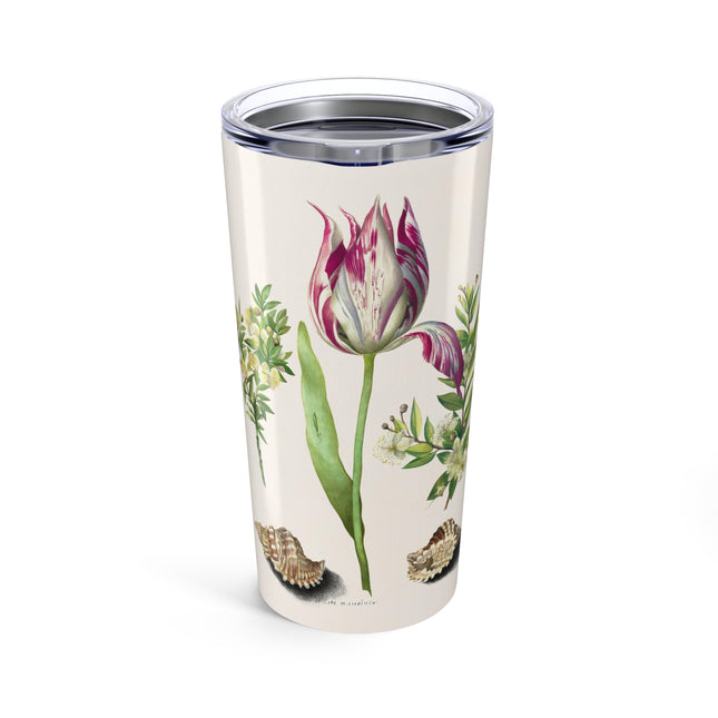 Tulip, Branches of Myrtle and Shells Tumbler 20oz