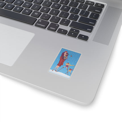 Snowfall & Couture Kiss-Cut Stickers (4 Sizes)