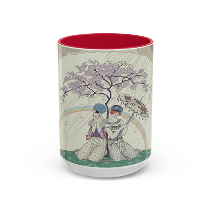 L’Arc-en-Ciel by George Barbier Colorful Mugs (11oz, 15oz)