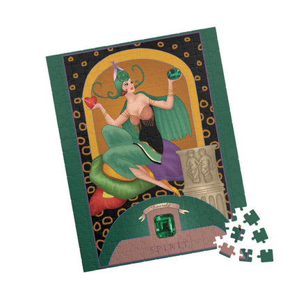 May & Emerald (from the Gem Series) by Sofia Chiostri Puzzle (110, 252, 500-piece)