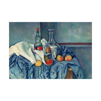 The Peppermint Bottle by Paul Cézanne Matte Horizontal Posters