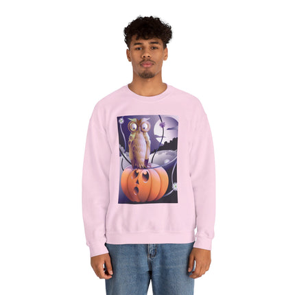 The Startled Pumpkin Unisex Heavy Blend™ Crewneck Sweatshirt