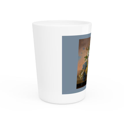 Floral Still Life by Franz Xaver Petter Ceramic Shot Glass