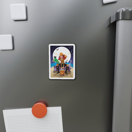 Moonlit Pirate Halloween Die-Cut Magnets (5 Sizes)