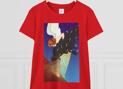 The Christmas Angel Women's Midweight Cotton Tee