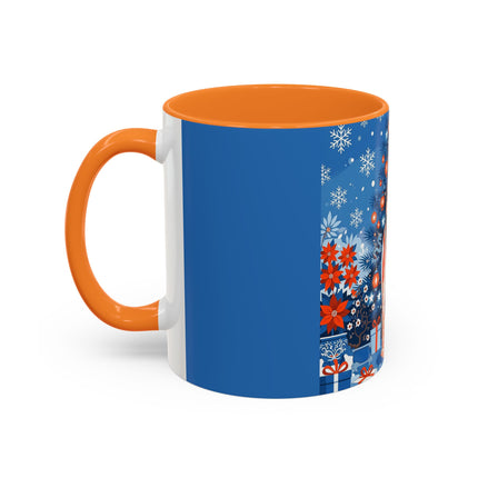 🎋❄️ The Winter Lantern Celebration Colorful Mug – Elegant Asian Christmas Fantasy