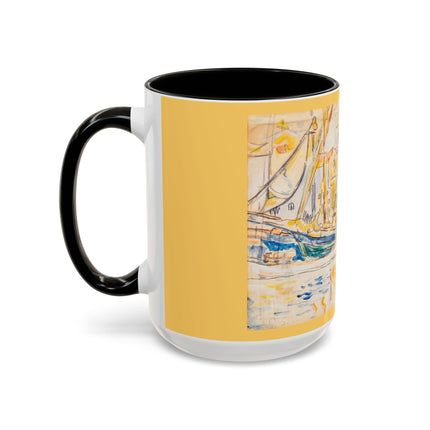 Saint-Tropez by Paul Signac Colorful Mugs (11oz, 15oz)