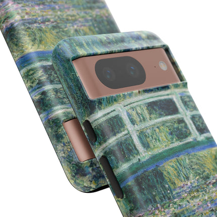 Water Lilies and Japanese Bridge by Claude Monet Phone Cases