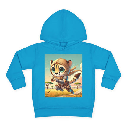 Swift Cheetah Toddler Pullover Fleece Hoodie
