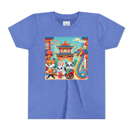 Lantern Street Dragon Parade Youth Short Sleeve Tee