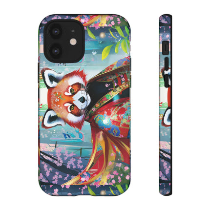 Cybernetic Red Panda Phone Cases