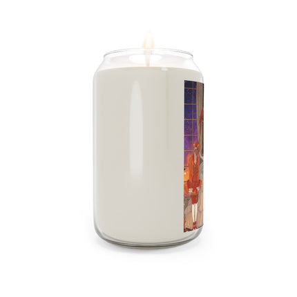 🌙🎃 The Moonlit Parlor Masquerade Scented Soy Candle – Elegant Halloween Romance