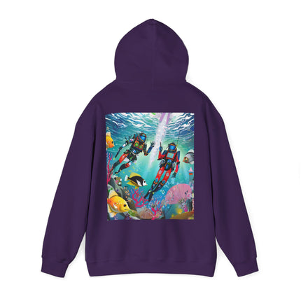 FBI Robot Dive Team – Heavy Blend™ Hooded Sweatshirt