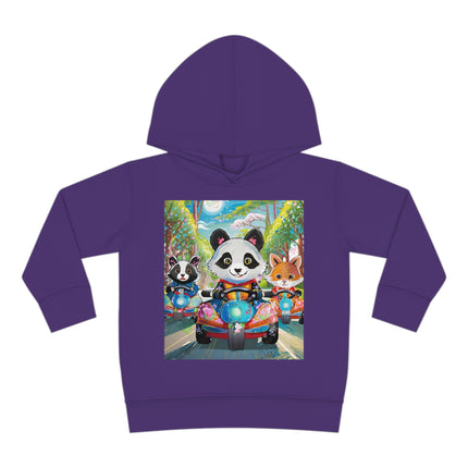 Bumper Car Bonanza Toddler Pullover Fleece Hoodie