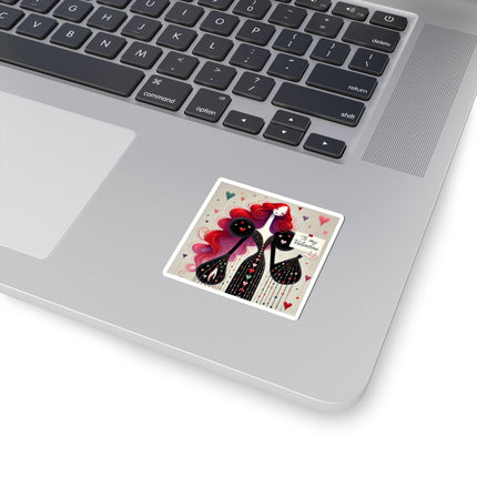 To My Valentine Kiss-Cut Stickers (4 Sizes)