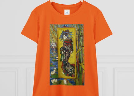 Courtesan (after Eisen) by Vincent van Gogh Women's Midweight Cotton Tee