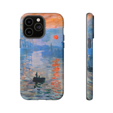 Sunrise by Claude Monet Phone Cases