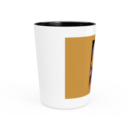 November & Topaz (from the Gem Series) by Sofia Chiostri Ceramic Shot Glass